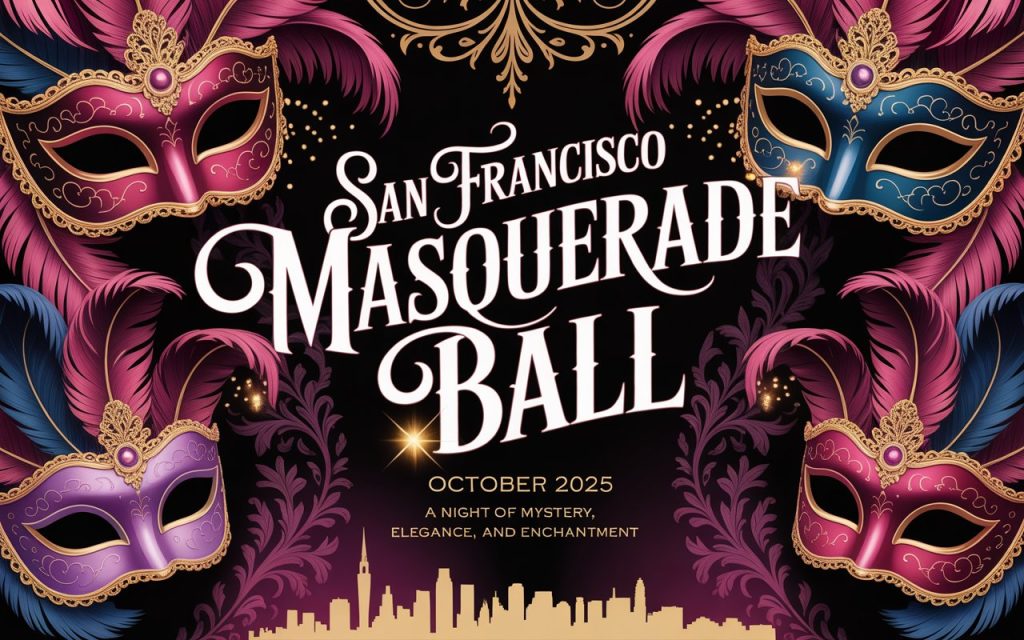 San Francisco Masquerade Ball – October 2025: A Night of Mystery, Elegance, and Enchantment