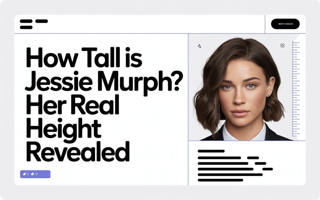 How Tall Is Jessie Murph? Her Real Height Revealed