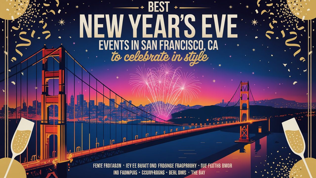 Best New Year’s Eve Events in San Francisco, CA to Celebrate in Style